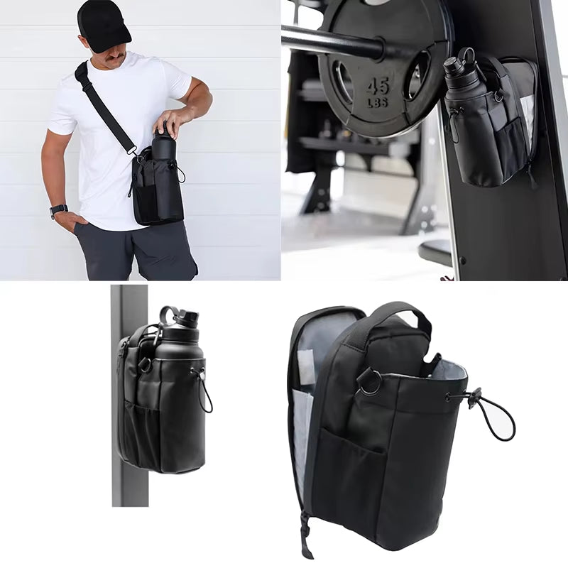 2025 Magnetic Water Bottle Pouch - Ultimate Gym & Outdoor Sports Cup Holder with Strong Magnet